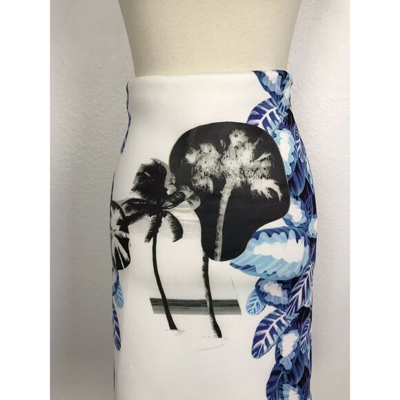 Opening Ceremony Pelagic Print Skirt - Picture 5 of 8